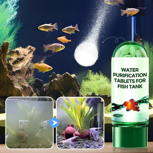 💥BIG SALE 50% OFF !!♻️💧Powerful Aquarium Water Purification Tablet
