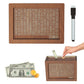 🎁 Hot Sale 49% OFF 🔥Wallet Fattening Program——Cash Vault Wooden Savings Box