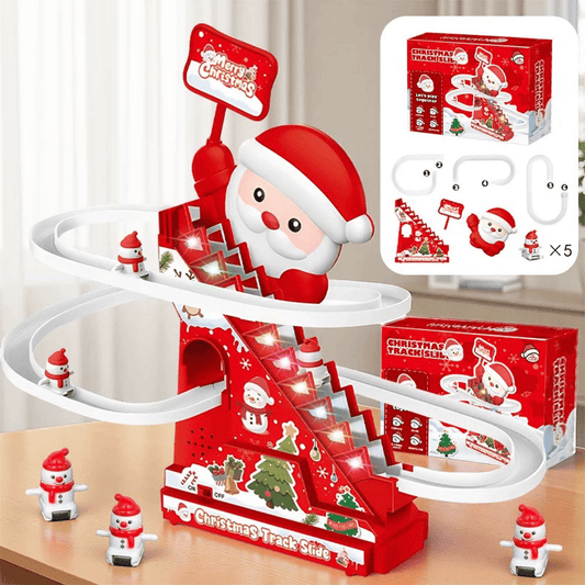 🎄🎅CHRISTMAS SALE 50% OFF!!🎁🎅Santa Electric Slide Climbing Toys for Automatic Stairs🛷