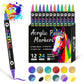 🎨💥BLACK FRIDAY SPECIAL PRICE ￡7.99💖  Dual Tip Acrylic Paint Pen Marker