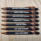🔥NEW YEAR SALE 49% OFF🔥Funny Stress-Relief Daily Quotes Metal Ballpoint Pen Set (7 Pcs)🎁