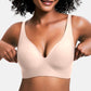 🎁LAST DAY SALE 50% OFF - 🔥Womens Comfortable Wireless Bras Push Up Bralettes Seamless Tshirts Bras Deep V Everyday Bras
