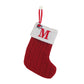 🔥HOT SALE -49% OFF🔥"Cozy Knit Socks, Embroidered Candy Gift Bag, Letter Christmas Stocking - Perfect for the Little Ones!"