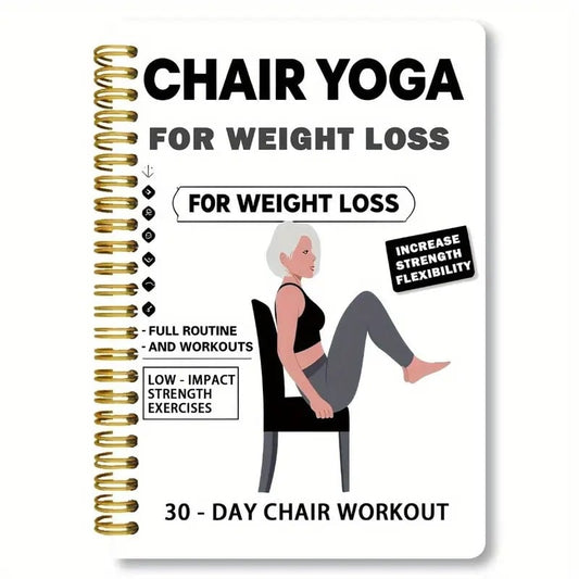 🔥CHRISTMAS SALE 50% OFF🔥30-Day Chair Yoga Weight Loss Guide