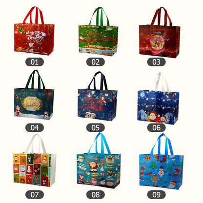 💥Christmas Sale 70% Off🔥Halloween & Christmas Non-Woven Candy Tote Bag