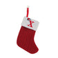 🔥HOT SALE -49% OFF🔥"Cozy Knit Socks, Embroidered Candy Gift Bag, Letter Christmas Stocking - Perfect for the Little Ones!"