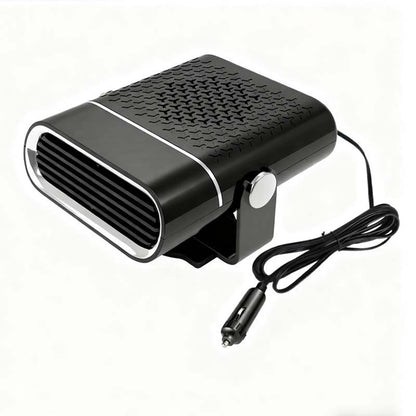🔥 50% OFF NOW! ✨ 2-in-1 Portable Car Heater - 360° Rotation & Dual Voltage (12V/24V) for Rapid Defrosting and Heating 🚗❄️