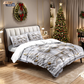 ⏳Limited-time 50% off⏰Festive Christmas 3-Piece Duvet Cover Set🛏️❤️