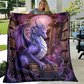 🔥Christmas-Sale 49%Off🦖Artistic Print Flannel Throw Blanket