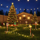 🎅Christmas Sales 50% OFF🔥Warm Glow Festive Garden Stake Lights💡