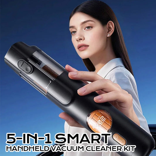 🎄Christmas Sale - 50%OFF🎁5-in-1 Smart Handheld Vacuum Cleaner Kit