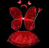 🦋🔥Christmas sale – up to 50% off🎅✨Rechargeable electric elf wings with LED lights and music