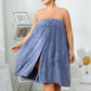 🔥Last Day Sale 70% OFF!!🔥Plus Size Adjustable Bath Skirt & Quick-Dry Cap Set